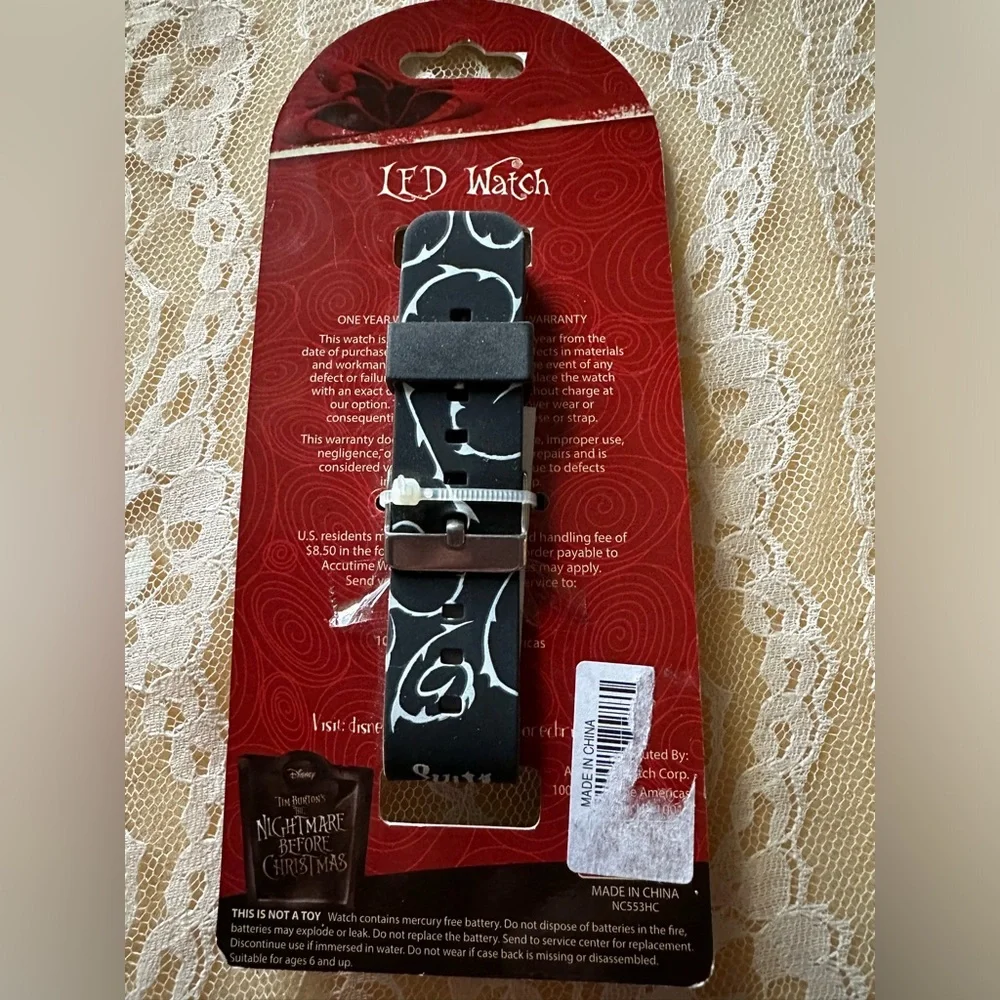 Nightmare Before Christmas The Pumpkin King LED Watch